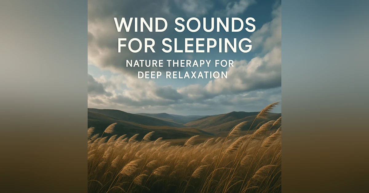Wind Sounds for Sleeping | Nature Therapy for Deep Relaxation