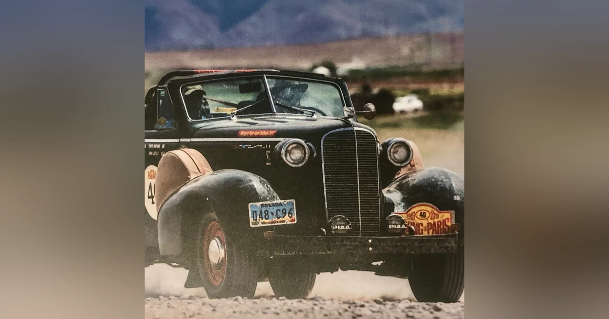 Peking to Paris: The ultimate motoring challenge. Talking to Jim Gately.