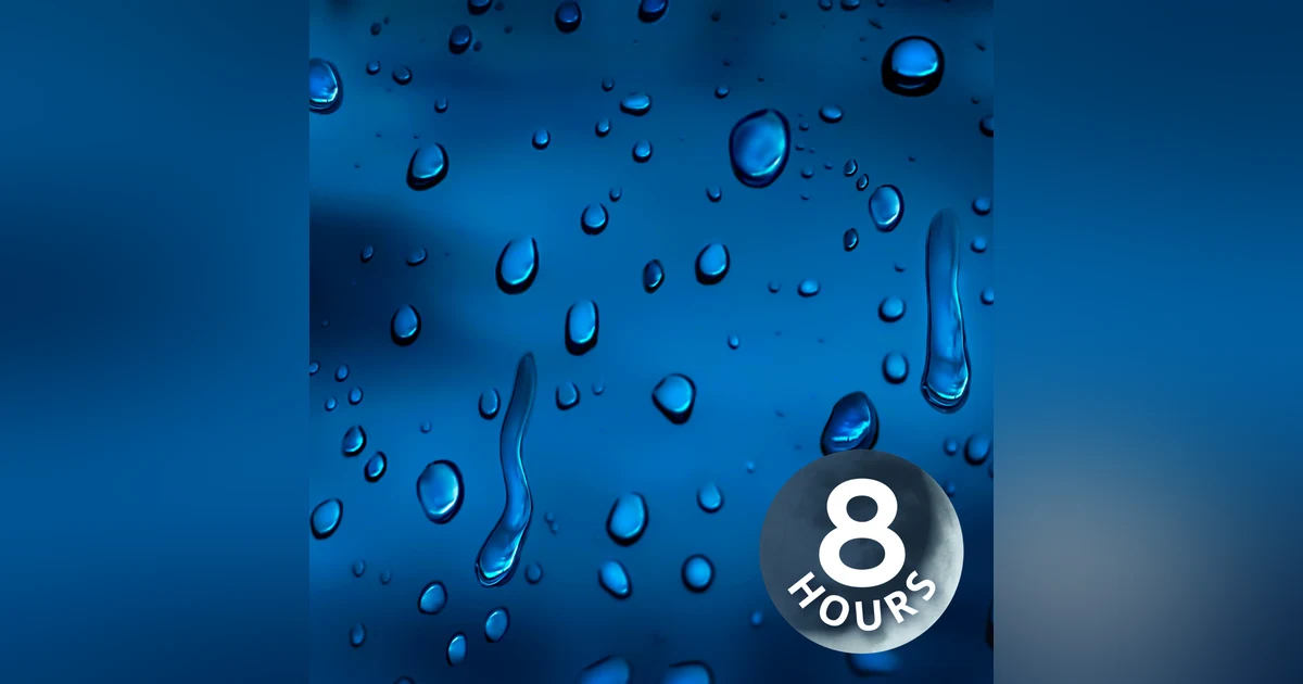 Soothing Rain on Window Sounds Helps You Sleep & Relax | 8 Hours