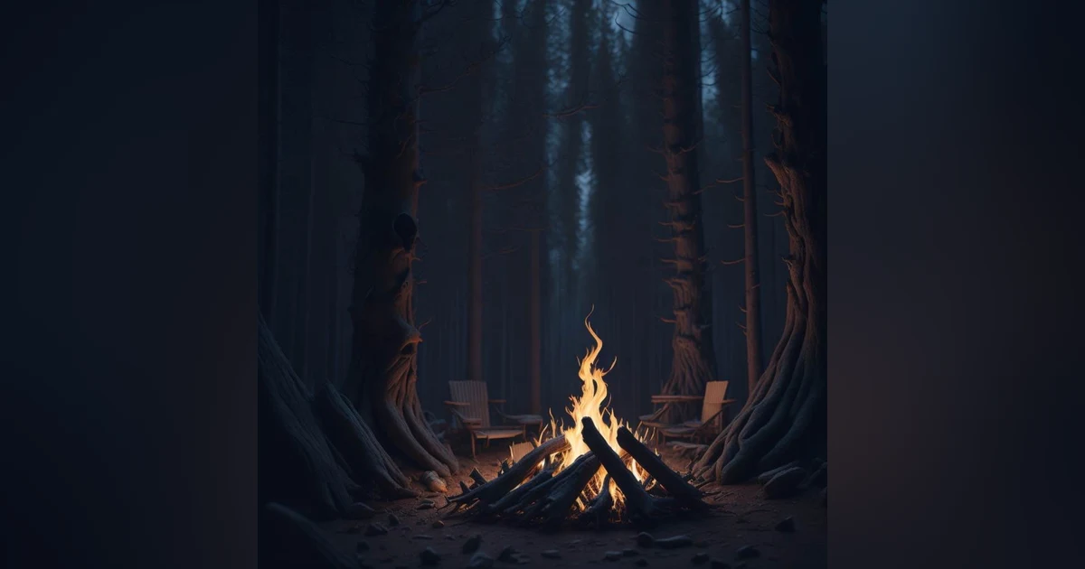 Cozy Campfire  4 Hours of Hissing and Crackling Sounds for Relaxation and Ambience