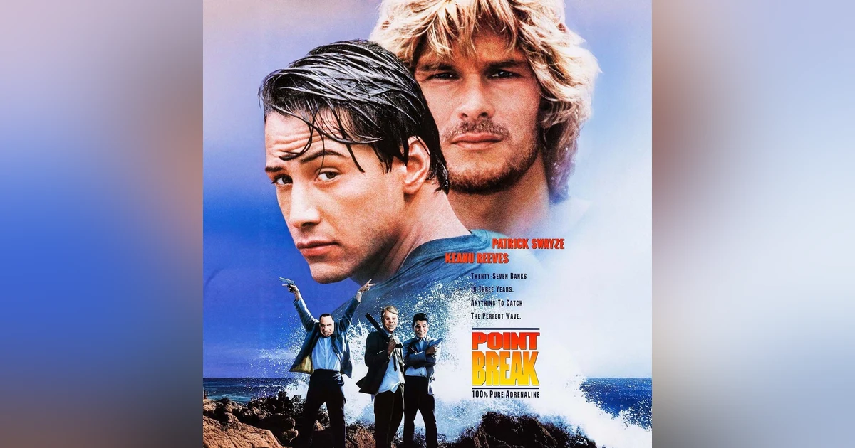 Point Break (1991) – Surfing, Skydiving & 90s Action at Full Adrenaline