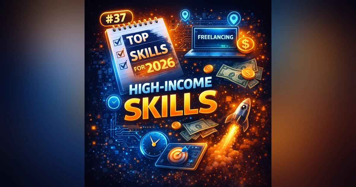 #37 Top Freelancing Skills for 2026: Learn High-Income Skills & Start Earning Fast