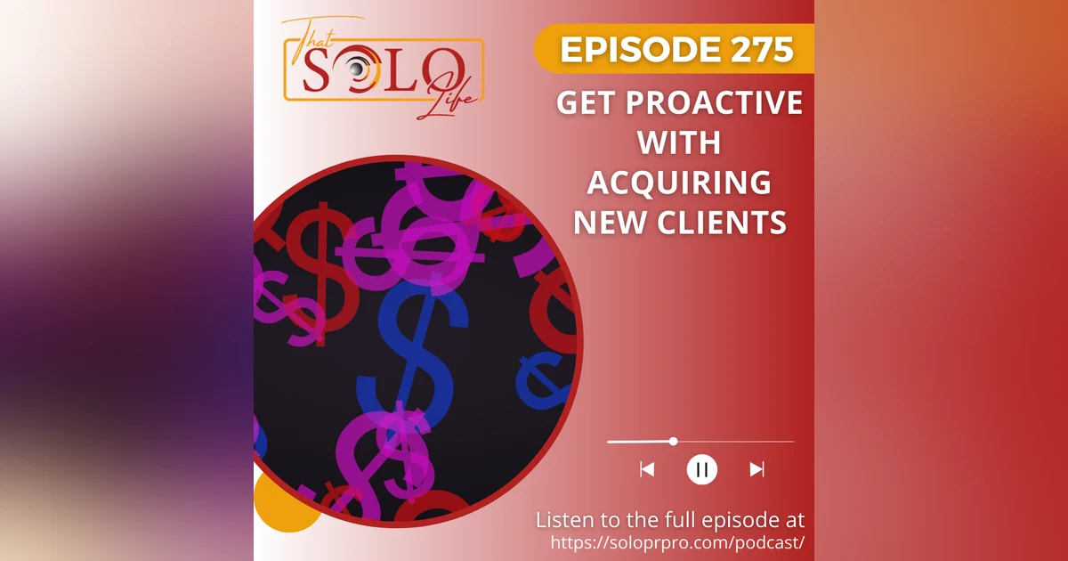 Get Proactive with Acquiring New Clients