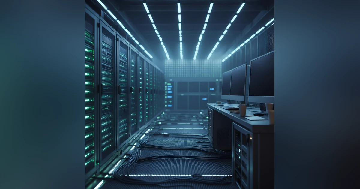 Server Room Ambience 🖥️🖱️ White Noise Data Center Fan Sounds for Sleep 🎧