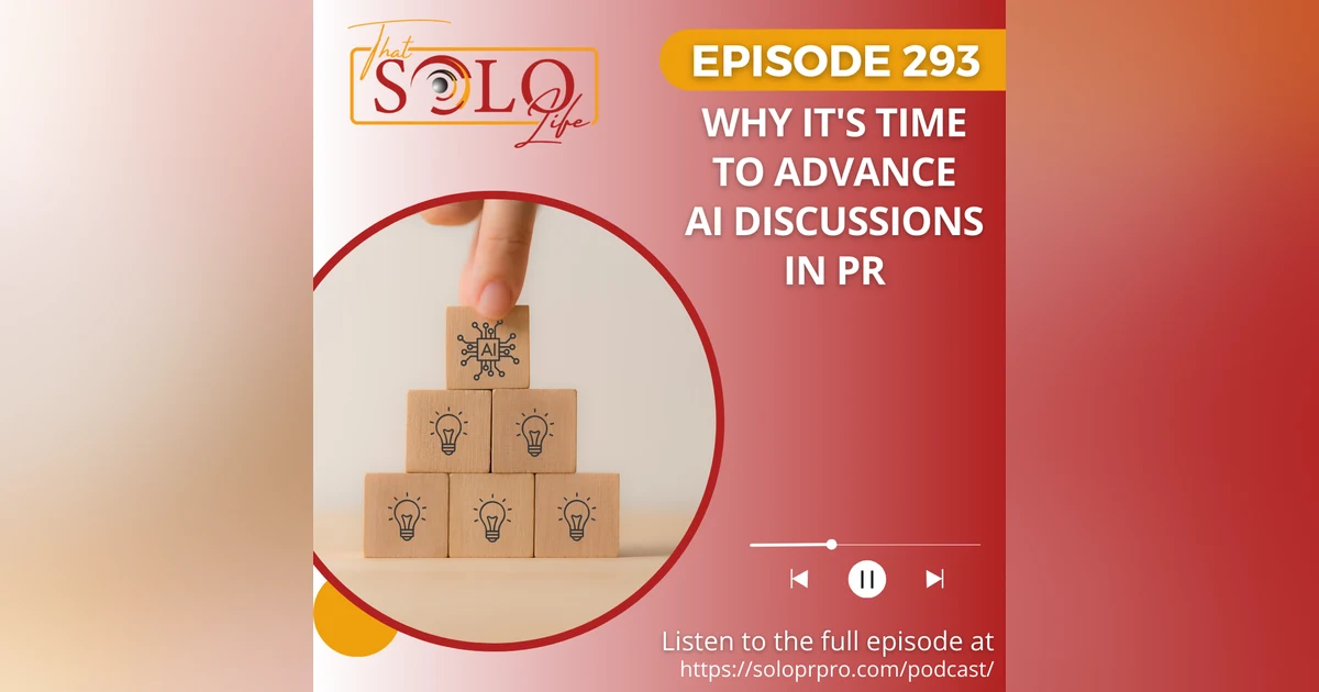 Why It's Time to Advance AI Discussions in PR