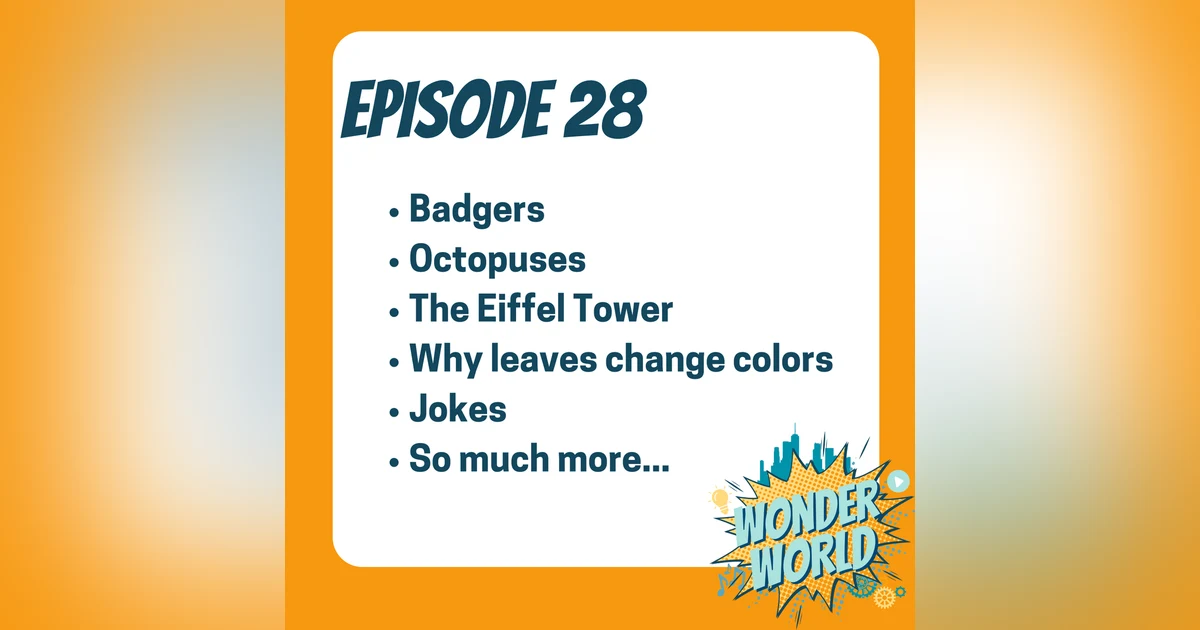 Wonder World Podcast Week of October 2
