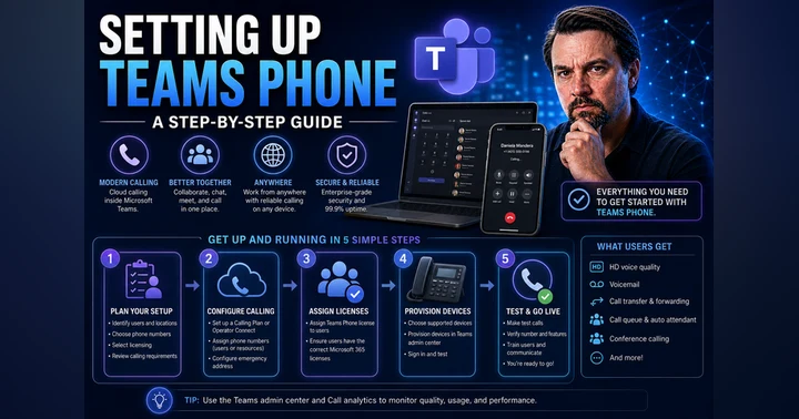 image for Setting Up Teams Phone Guide