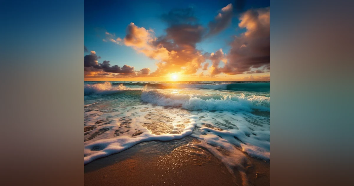 GUIDED MEDITATION: Deep Relaxation, Soothing Ocean Waves