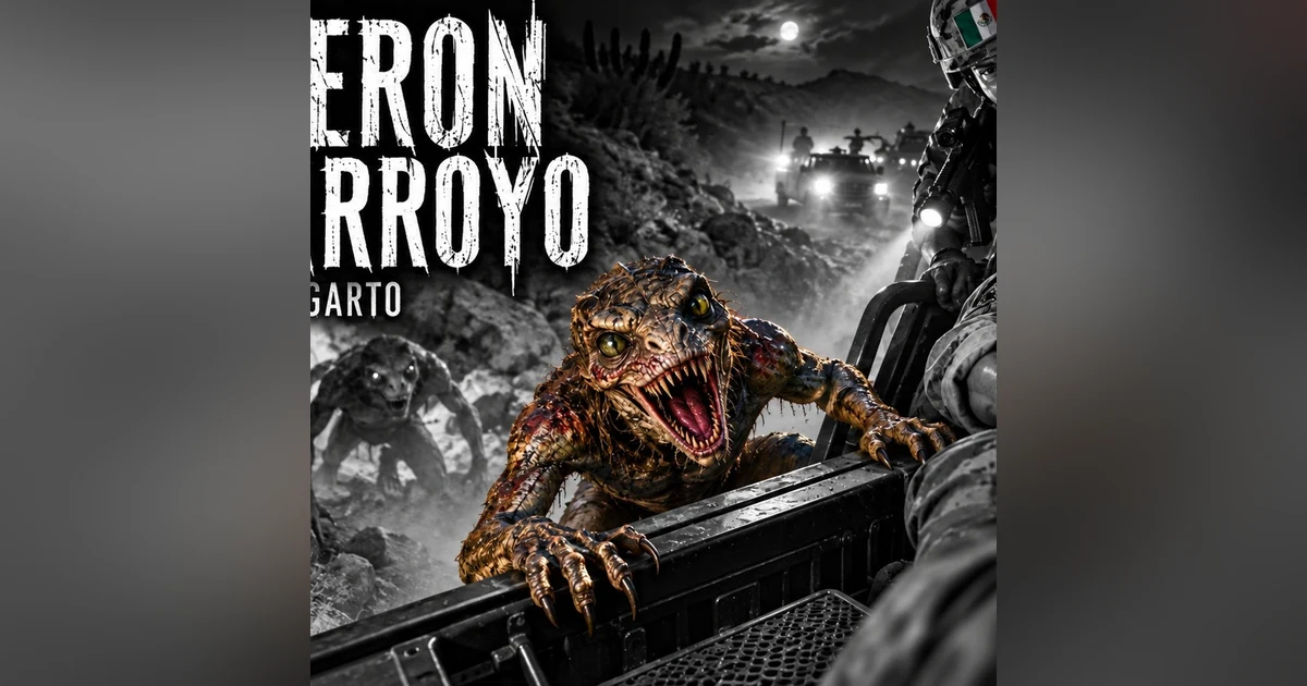 HOMBRES LAGARTO RIO SECO