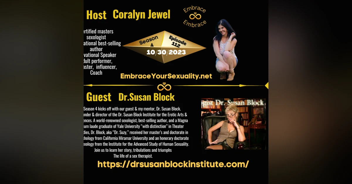 Dr. Susan Block Joins us on Embrace