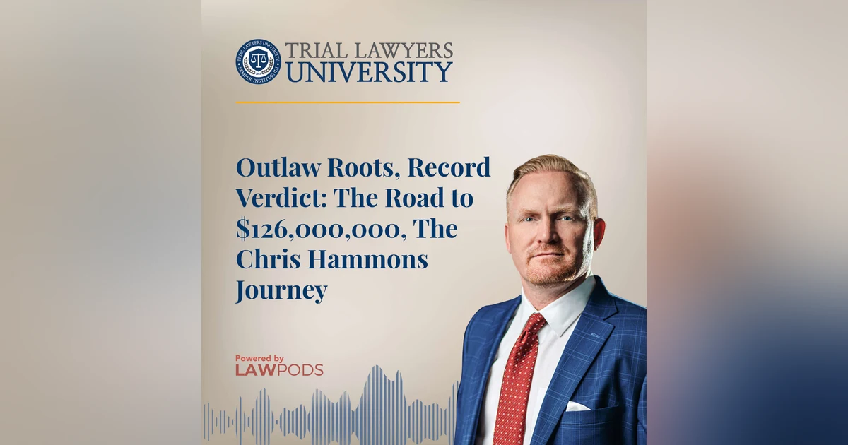 Outlaw Roots, Record Verdict: The Road to $126,000,000, The Chris Hammons Journey