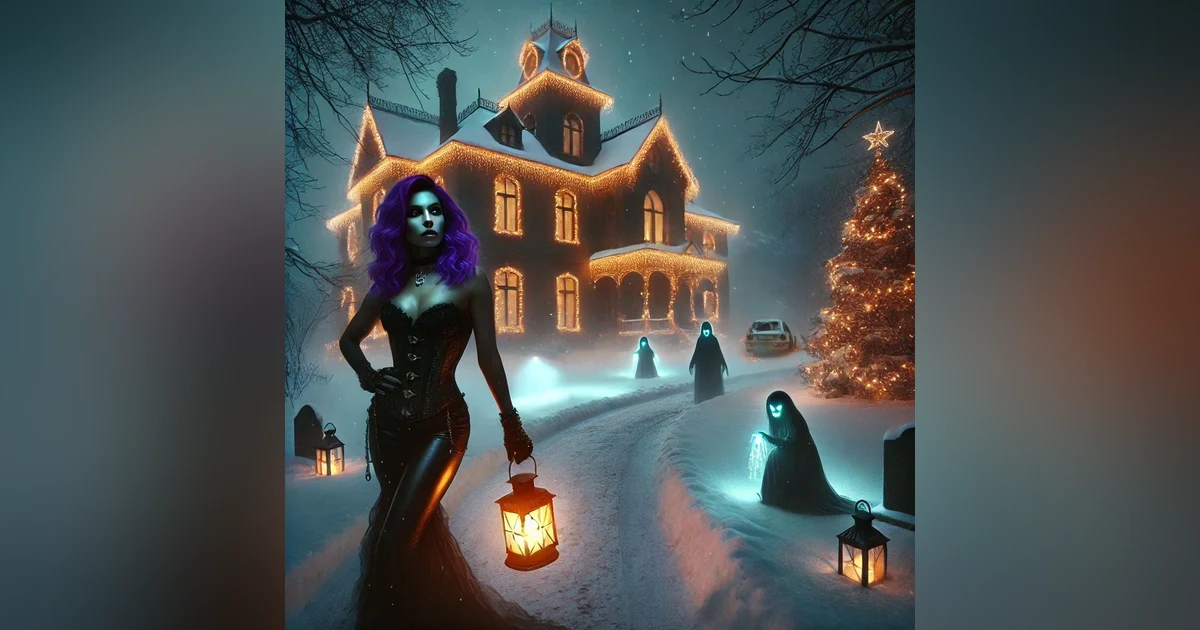 Christmas at Murder Mansion - Ghosts, Adventure, and Holiday Redemption!