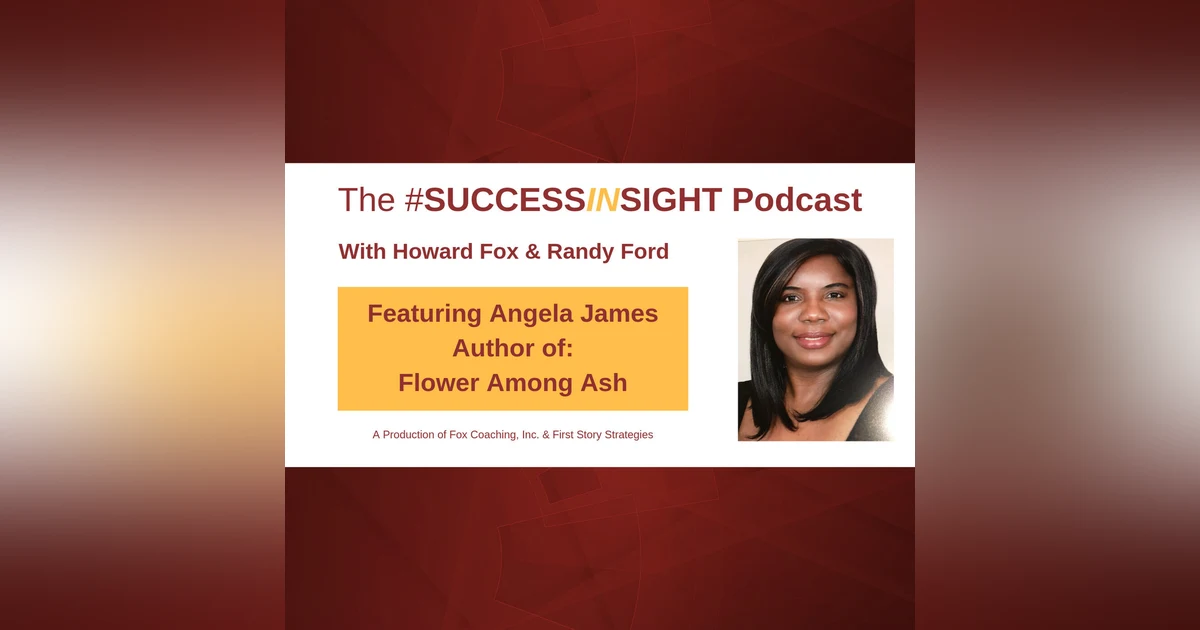 Angela James, Author of Flower Among Ash