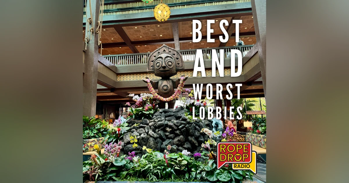The BEST & WORST Disney World Resort Lobbies!