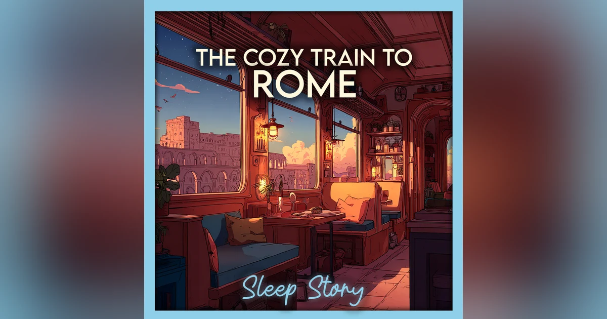The Night Train to Rome 🚆✨ | A Cozy Sleep Story for Adults with Soothing Narration & Deep Sleep Calm