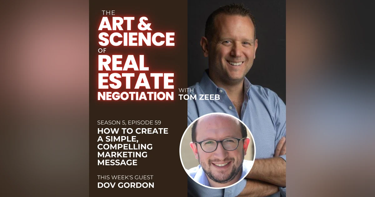 s5e59 How to Create a Simple, Compelling Marketing Message with Dov Gordon