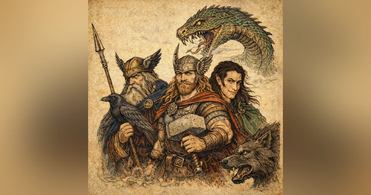 Younger Edda Part I: Stories of the Norse Gods