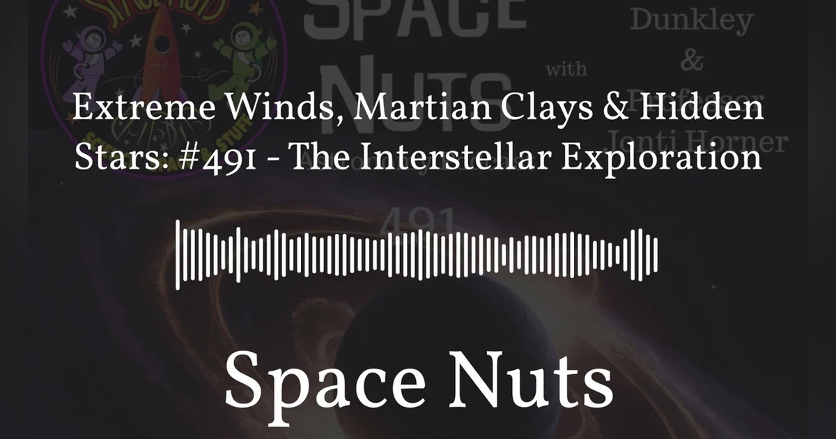Extreme Winds, Martian Clays & Hidden Stars: #491 - The Interstellar Exploration | Space Nuts