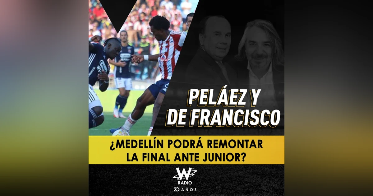 ¿Medellín podrá remontar la final ante Junior?