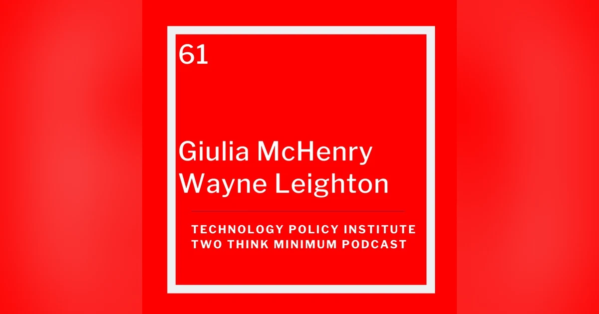 Giulia McHenry and Wayne Leighton on the FCC's Office of Economics and Analytics