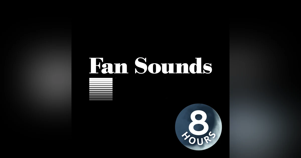Fan Sounds for Sleeping I Box Fan White Noise 8 Hours