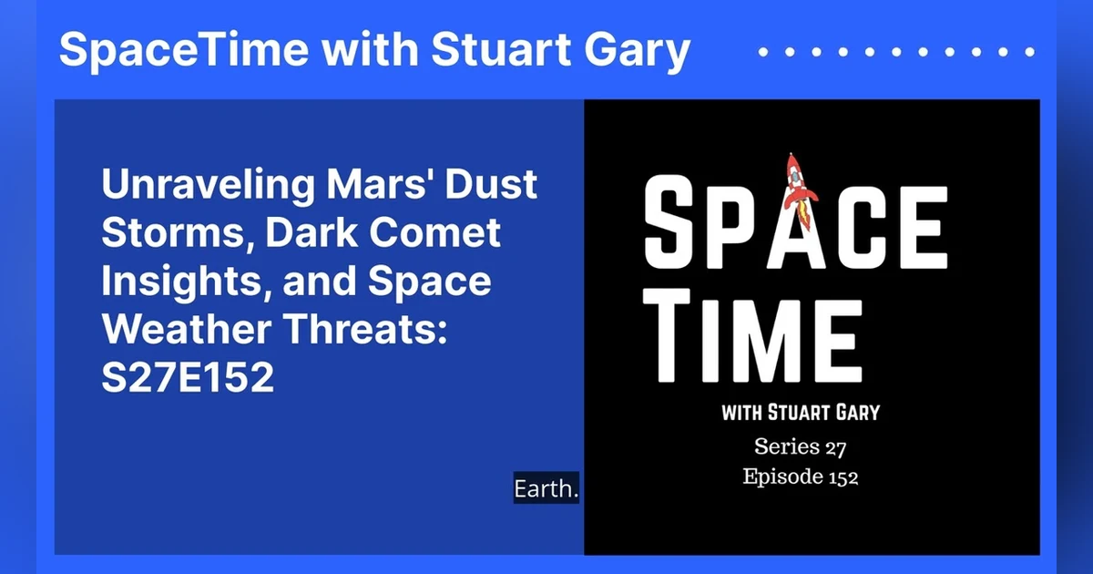 Unraveling Mars’ Dust Storms, Dark Comet Insights, and Space Weather Threats: S27E152