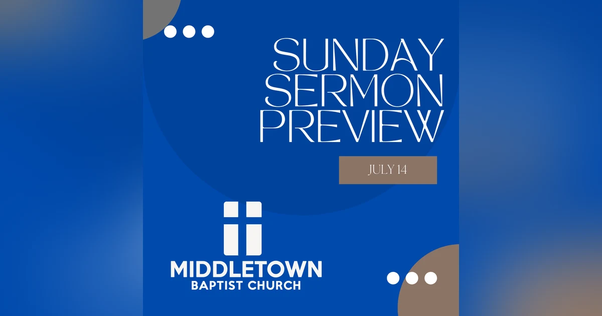 Suffering to Strength - Sunday Sermon Preview - July 14, 2024