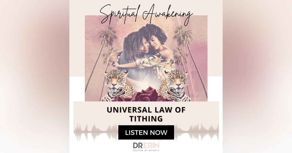 Universal Law of Tithing {44 of 52 series}