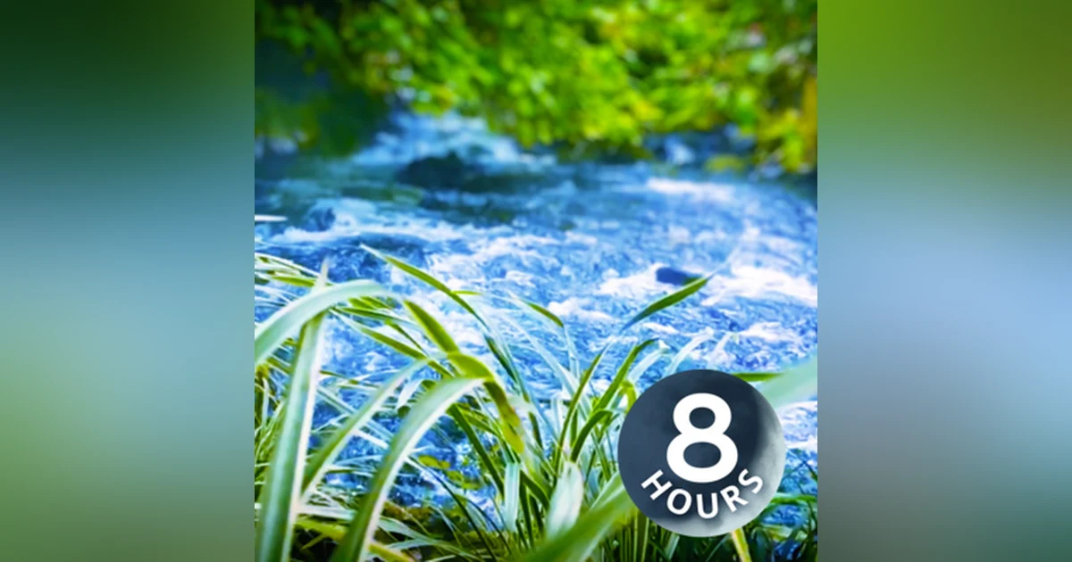 River Sleep Sounds 8 Hours | Water White Noise for Relaxation