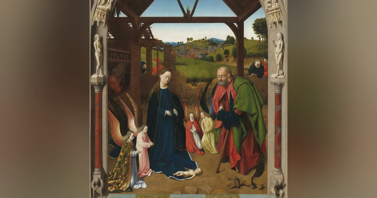 The Nativity by Petrus Christus