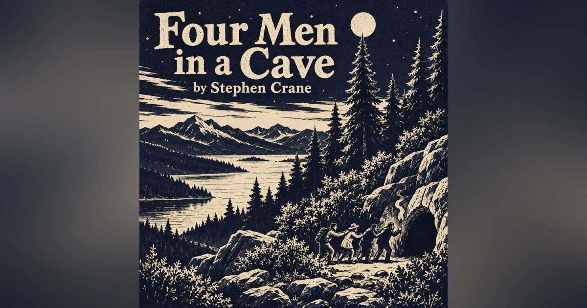 Four Men in a Cave by Stephen Crane — A Little Courage, a Lot of Bravado, and Something in the Dark