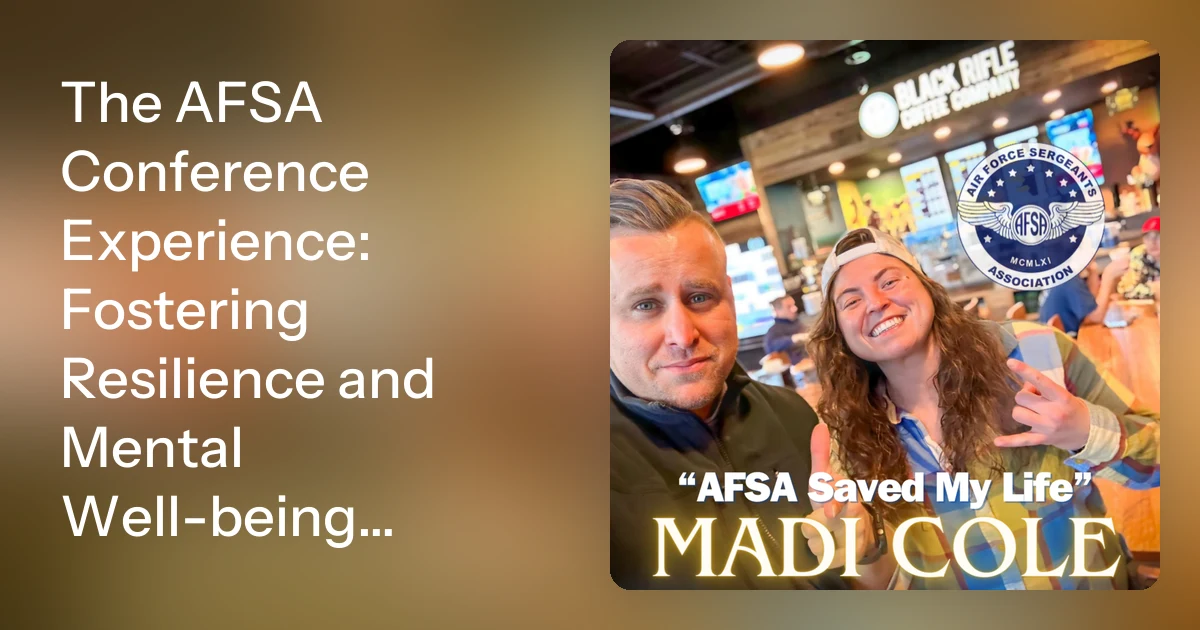 The AFSA Conference Experience: Fostering Resilience and Mental