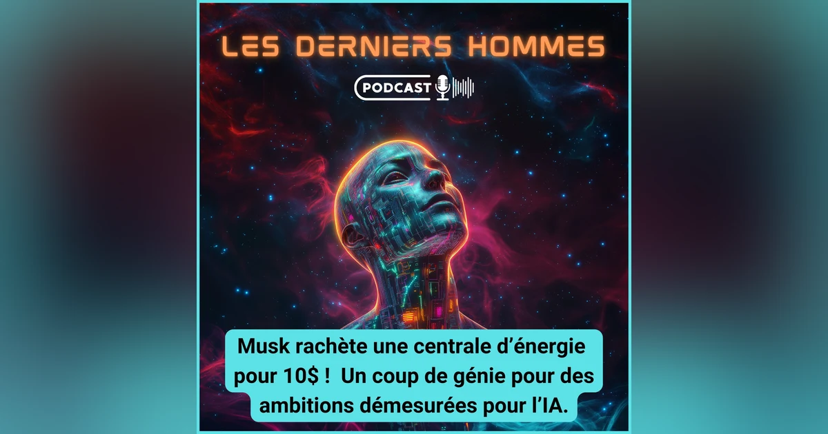 Le coup de génie de Musk : 1 centrale d'énergie pour xAI à 10$
