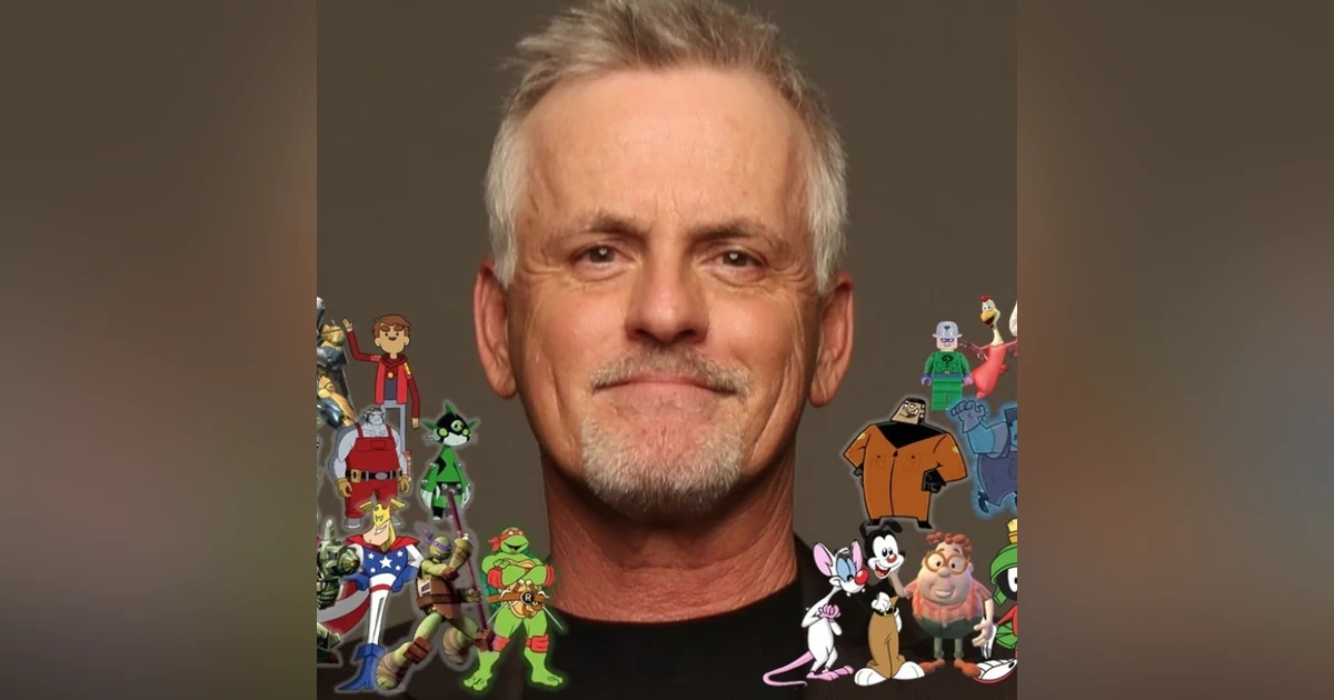 Rob Paulsen Voice Over TMNT, Pinky and the Brain, Darkwing Duck