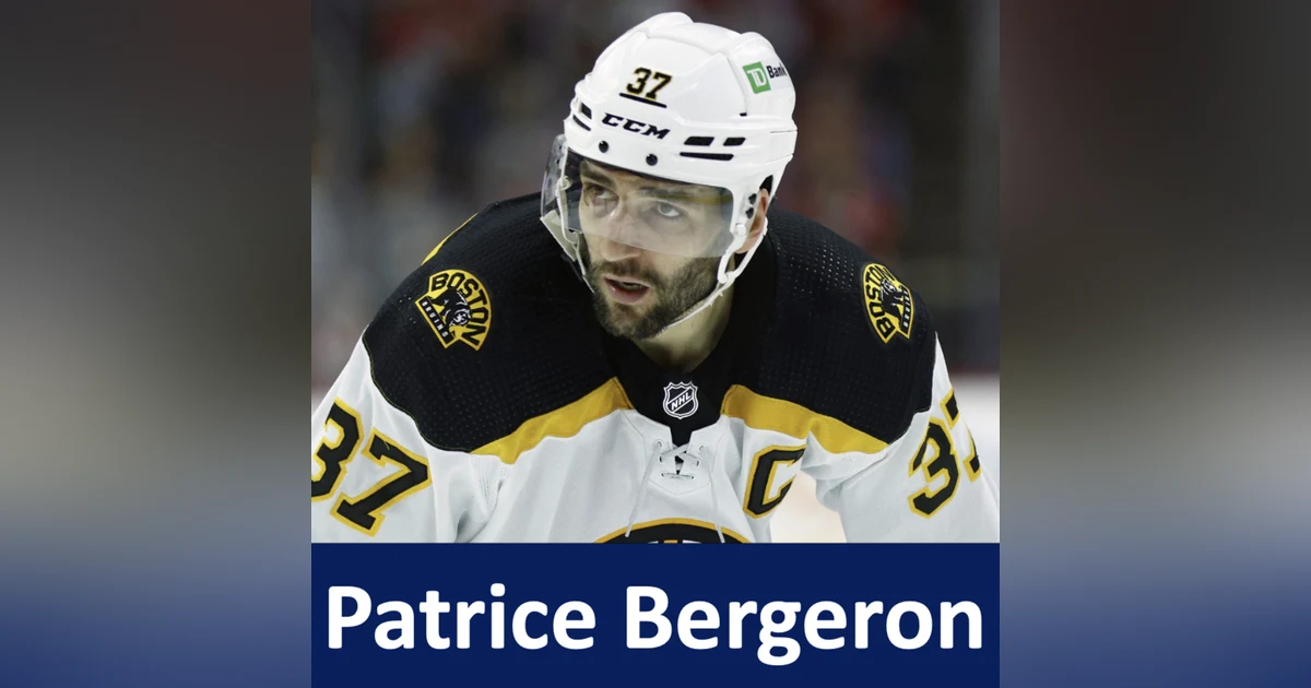 Overtime Podcast: Season 2 - Ep 29 - Patrice Bergeron