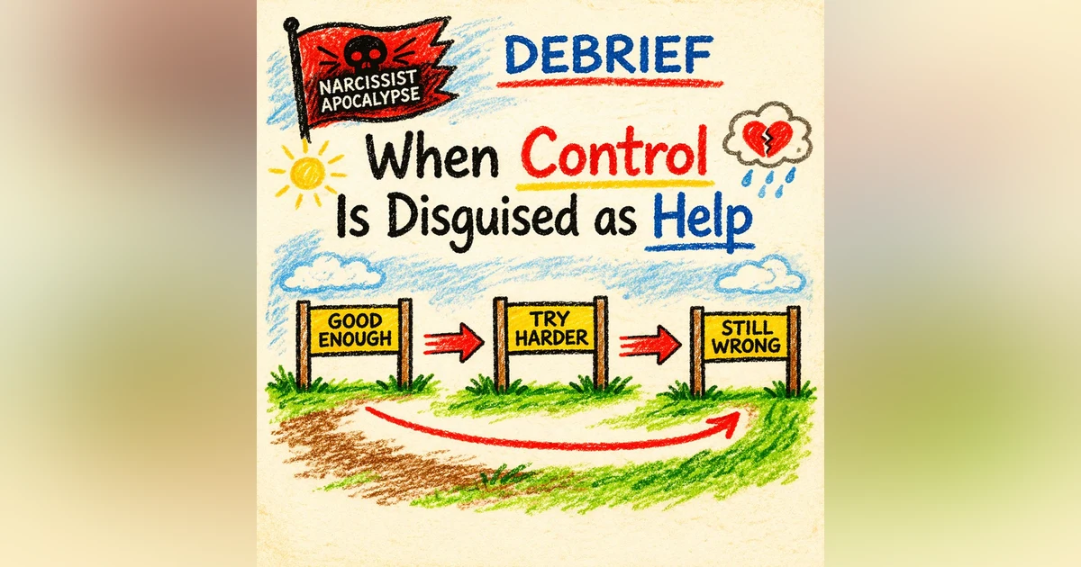 Debrief | Control Disguised as Care, Moving Goalposts, and the Need for Approval in Helena’s Story