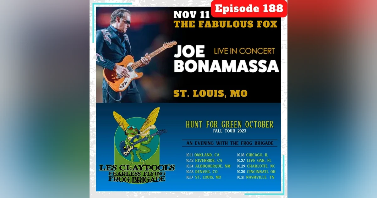 E188 The Itch On Tour: Les Claypool + Joe Bonamassa