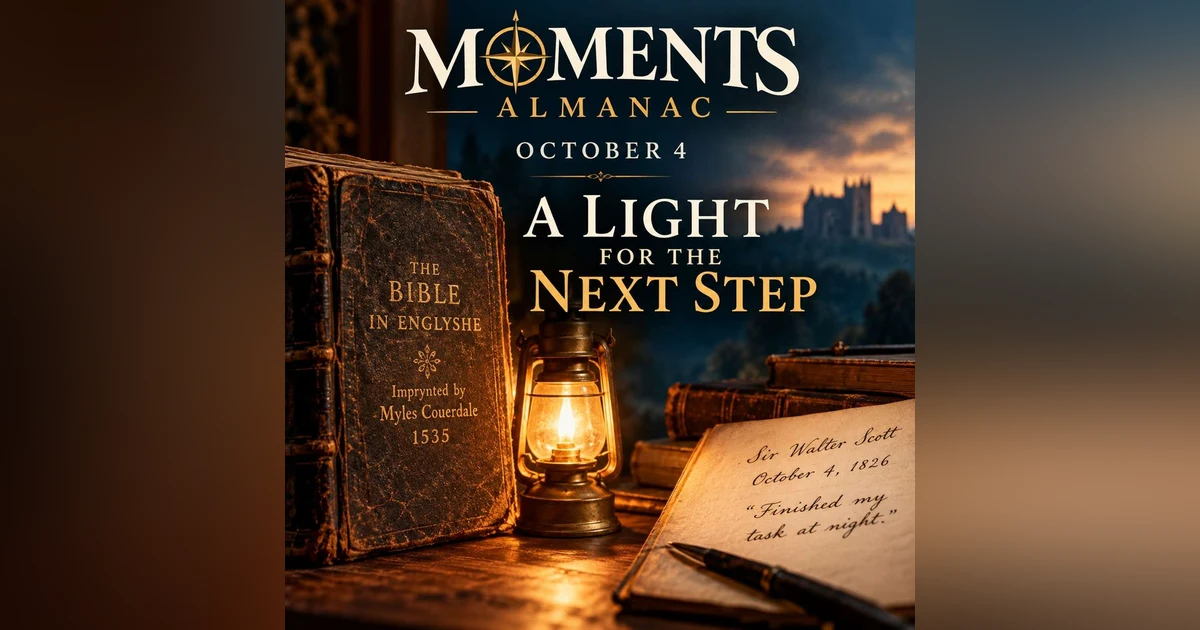 October 4 | Moments Almanac | Lantern