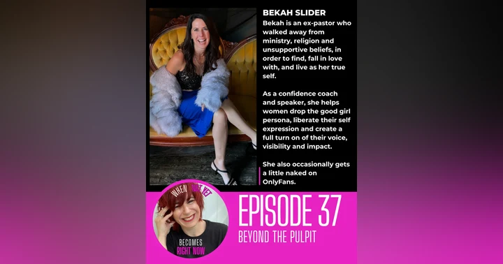 image for From Pulpit to Freedom with Bekah Slider