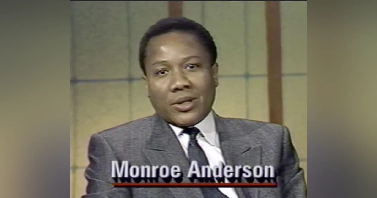 Monroe Anderson--A Message From Barney Frank