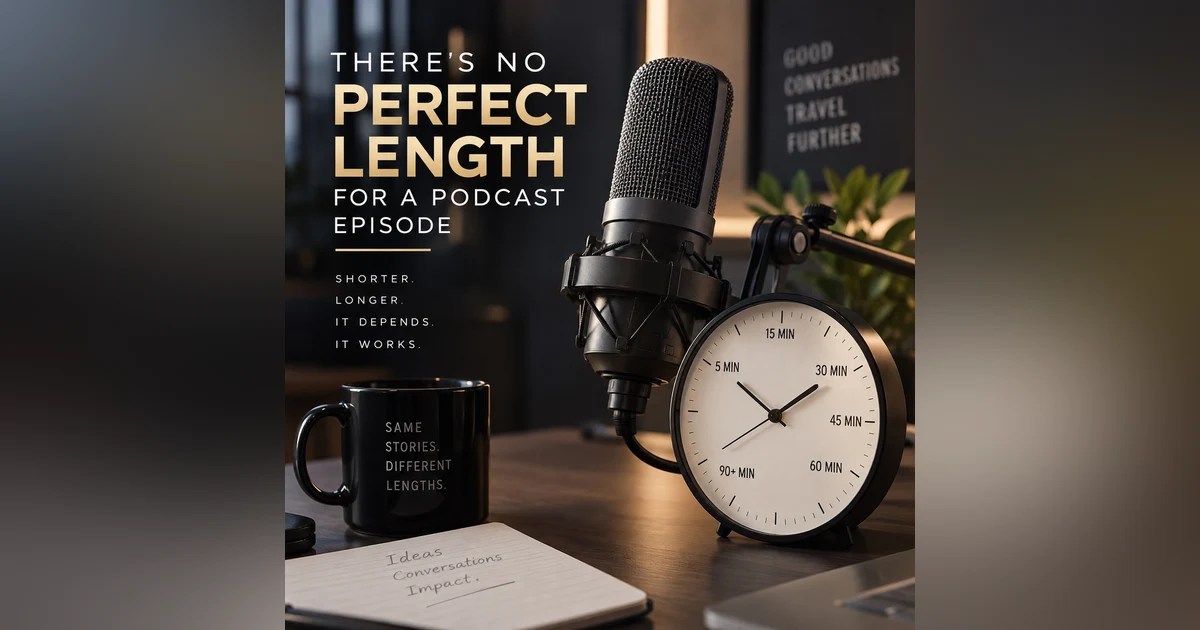 How Long Should a Podcast Episode Be? And Should You Edit? – PCI 484