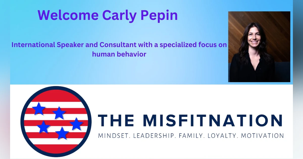 Exploring Human Behavior with Carly Pepin on The MisFitNation
