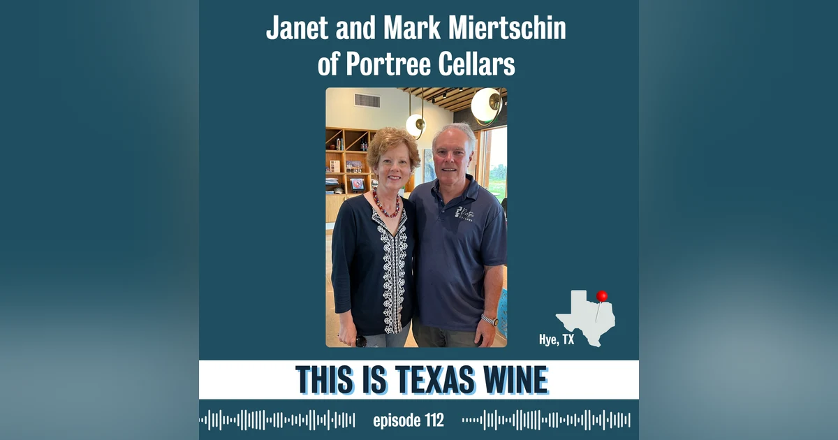 Janet and Mark Miertschin of Portree Cellars