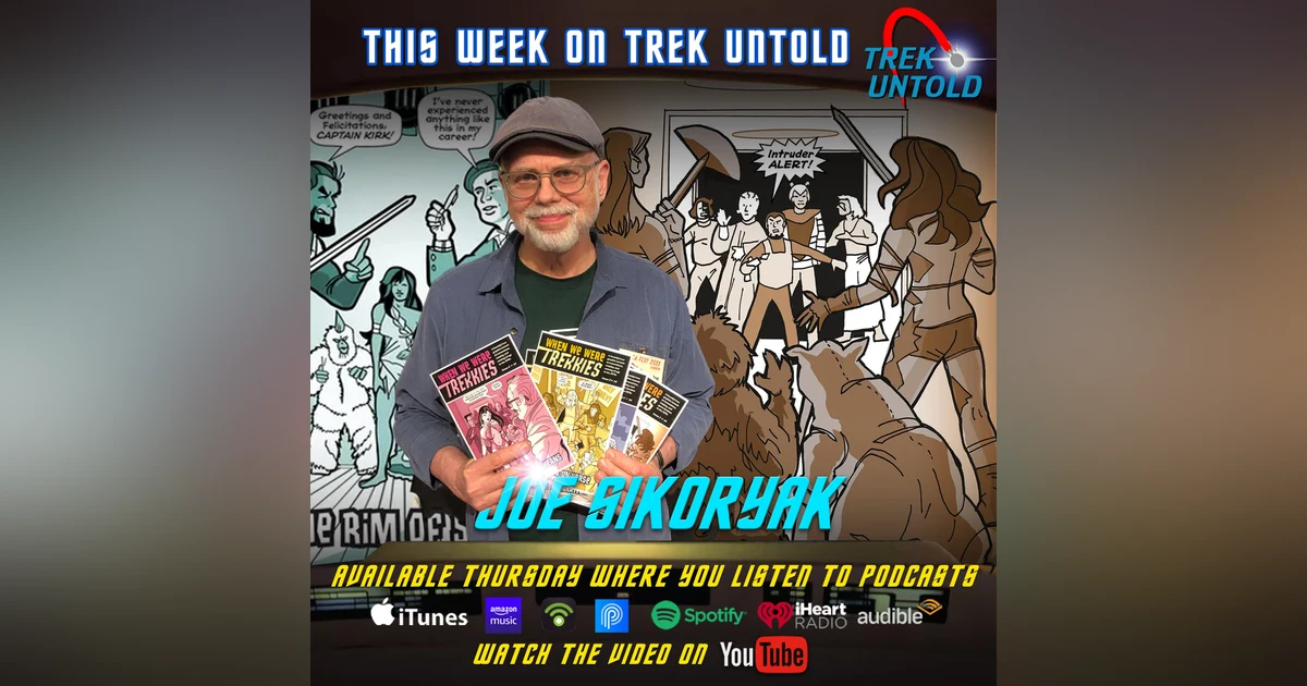70's Star Trek Convention History through Comic Books with Joe Sikoyrak