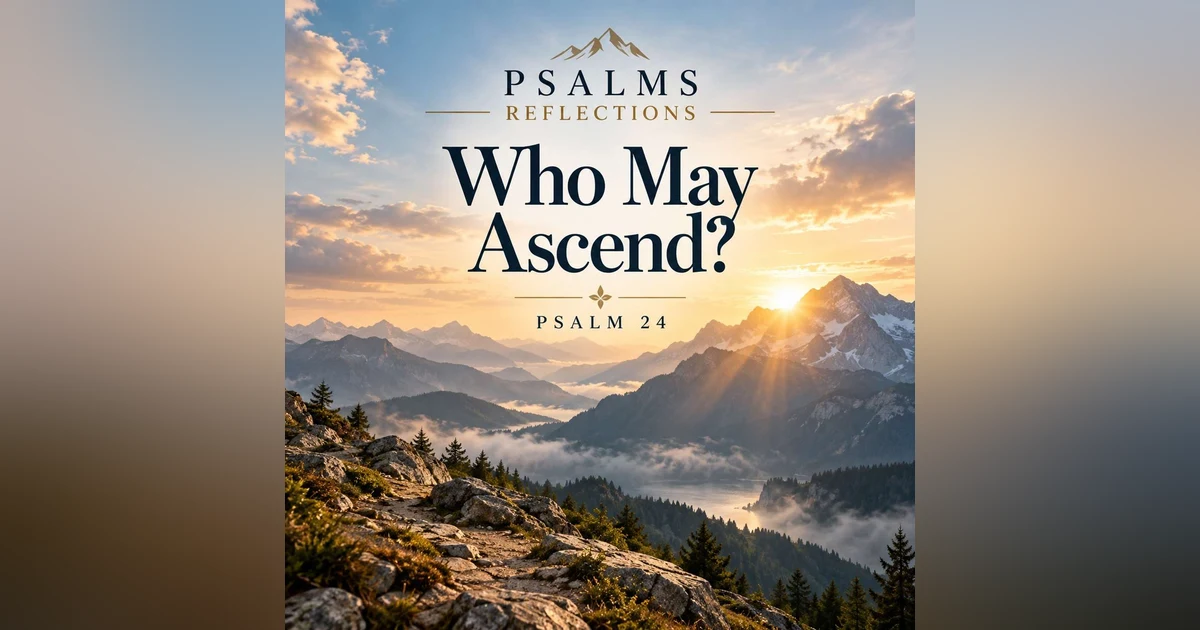 Psalm 24 | Psalm Reflections