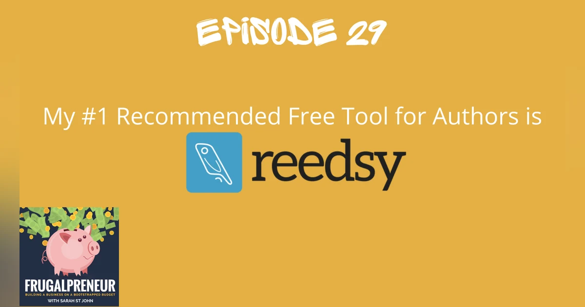 My #1 Recommended Free Tool for Authors is Reedsy