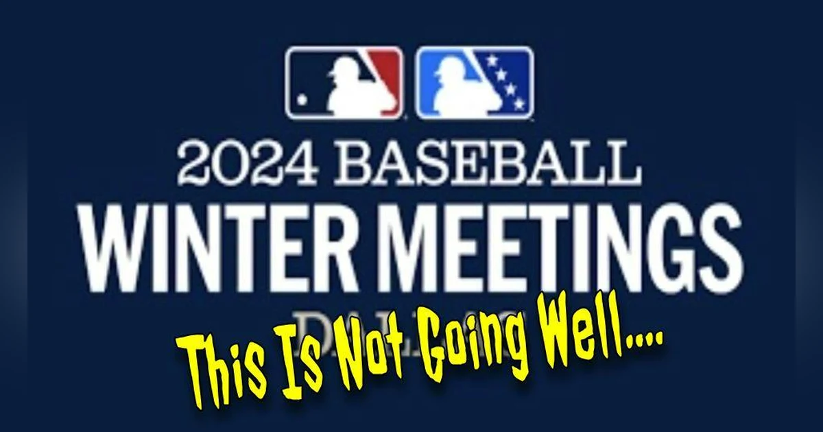Backwards K Podcast: Winter Meetings 2024: This Is Not Going Well....