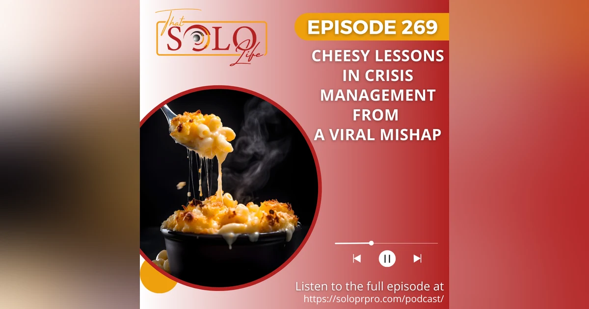 Cheesy Lessons In Crisis Management From A Viral Mishap