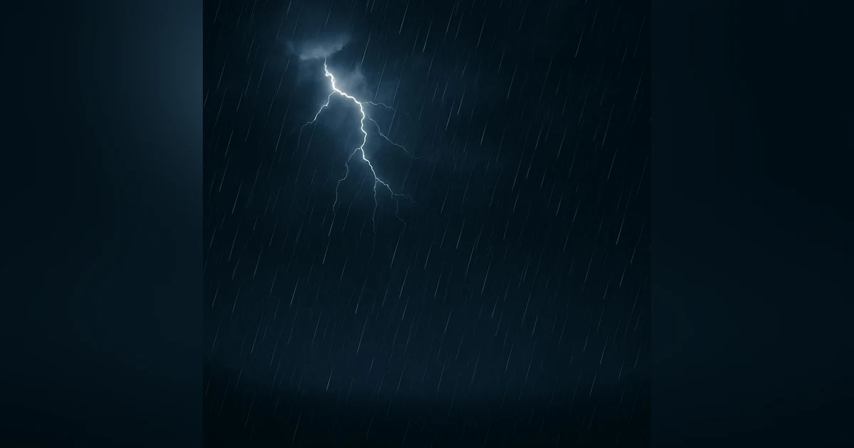 Gentle Thunder and Rain Sounds – Deep Sleep, Relaxation & Stress Relief
