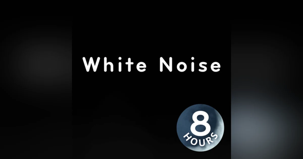 White Noise 8 Hours | Sleep, Study, Focus